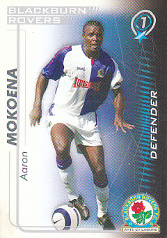 Aaron Mokoena Blackburn Rovers 2005/06 Shoot Out #57